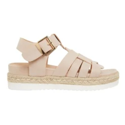 Budget 🔔 Ravella Web Blush Smooth Sandals 😀