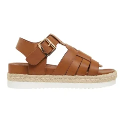 Cheapest 👍 Ravella Web Tan Smooth Sandals 🧨