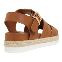 Cheapest 👍 Ravella Web Tan Smooth Sandals 🧨 -Women Shoes shop 890453260 4 720x928