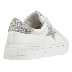 Promo ✨ Easy Steps Ultra White/Glitter 🧨 Sneakers ✔️ -Women Shoes shop 893879740 4 720x928
