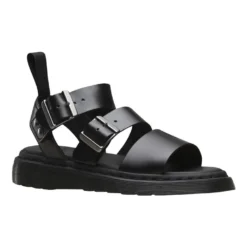 Flash Sale 🛒 Dr Martens Gryphon Black Brando Sandal ⭐