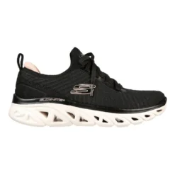 Best Pirce 🥰 Skechers Glide-Step Sport Black/Pink Sneakers ⌛