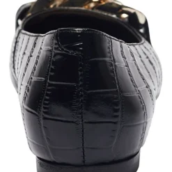 Wholesale 🧨 Sandler Lacey Black Croc Print Flat Shoes 🔥 -Women Shoes shop 900445600 5 720x928