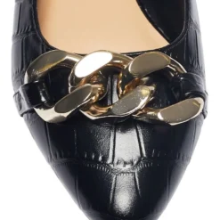 Wholesale 🧨 Sandler Lacey Black Croc Print Flat Shoes 🔥 -Women Shoes shop 900445600 7 720x928