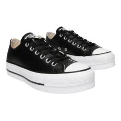 New 😍 Converse Chuck Taylor All Star Black Leather Platform Sneakers 🔔 -Women Shoes shop 900875710 5 720x928