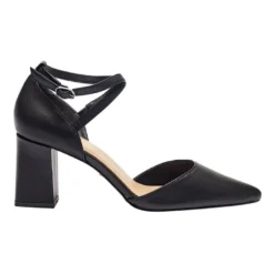 Best deal ⭐ Jane Debster Gwyneth Black Glove Heeled Shoes 😀
