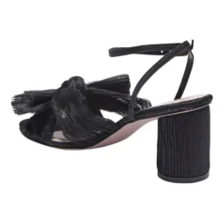 Best deal ❤️ Pink Inc Secret Black Fabric 🥰 Sandals 🎉 -Women Shoes shop 903560860 6 720x928
