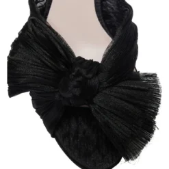 Best deal ❤️ Pink Inc Secret Black Fabric 🥰 Sandals 🎉 -Women Shoes shop 903560860 7 720x928